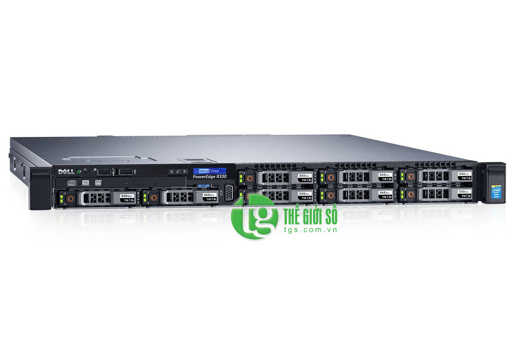 Máy chủ Dell PowerEdge R330 E3-1270 v6 3.8GHz 